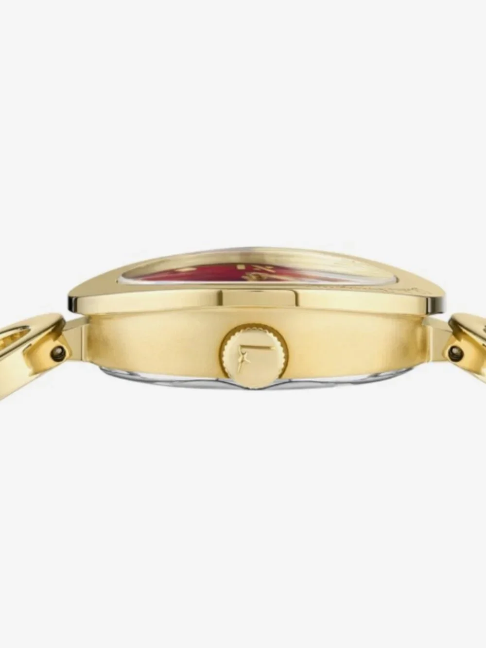 Ferragamo Gancino Bracelet Watch Red Dial